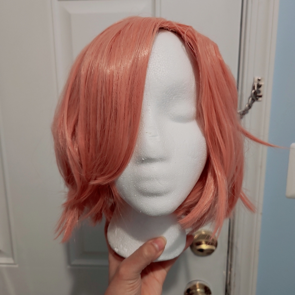 Light Pink Short Wig